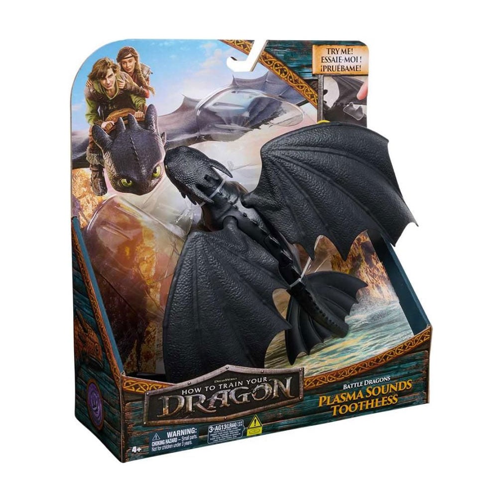 Фігурка Spin Master Dragons Як приборкати дракона Беззубика, зі звуковими ефектами, від 4 років (SM66662/9580)